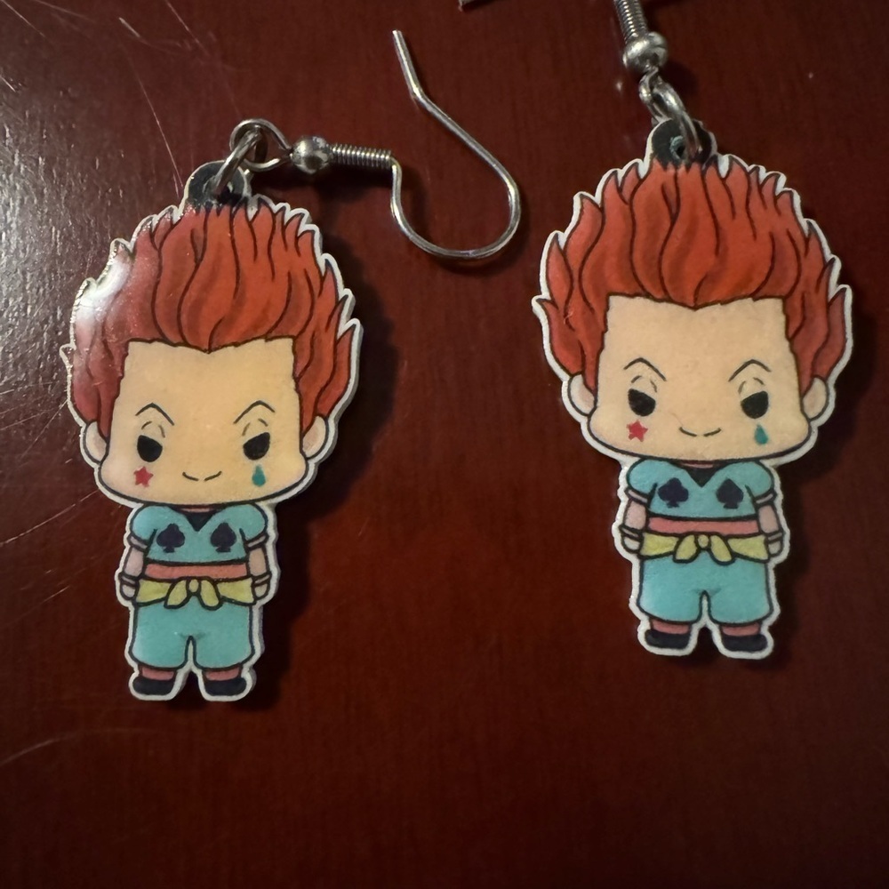 Hunter X dangle earrings - Picture 2 of 3